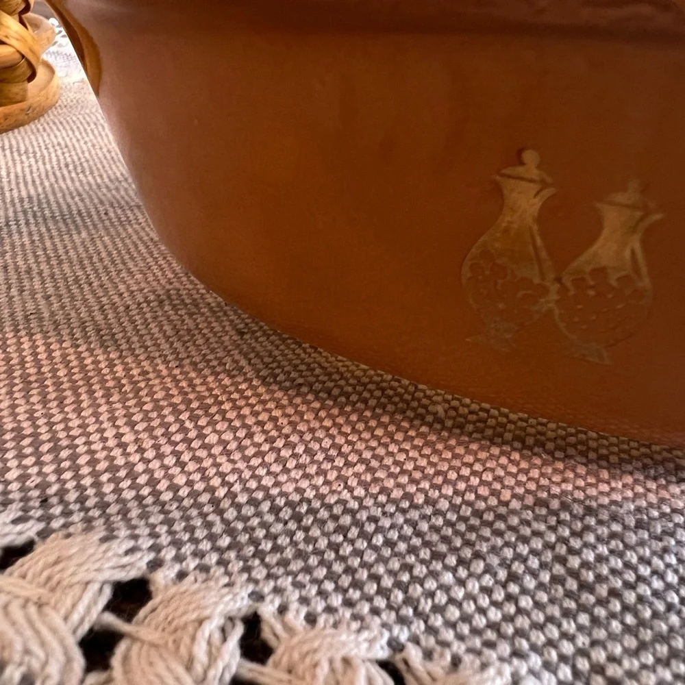 Pyrex Glass Divided Baking Dish with Lid, vintage, 1.5 quart, EUC